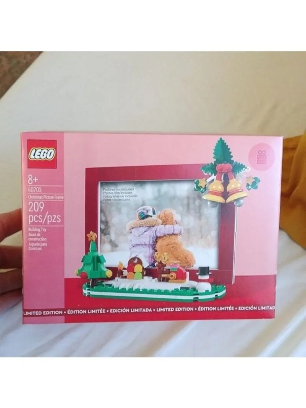 Lego 40702 Christmas Picture Frame GWP Limited Edition 209 pieces